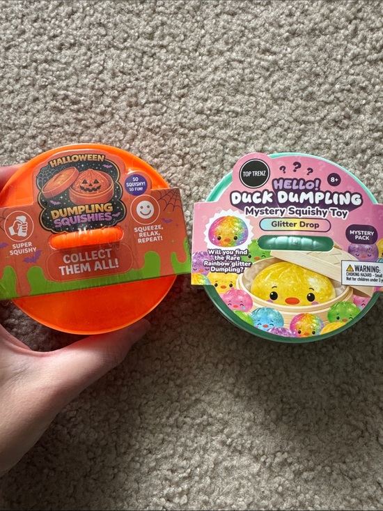 Other - Dumpling Squishy— 2 pack